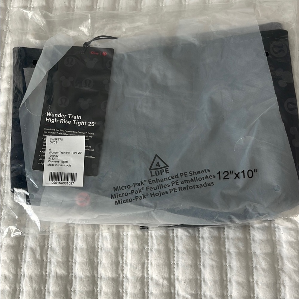 lululemon x Disney collab WunderTrain Legging